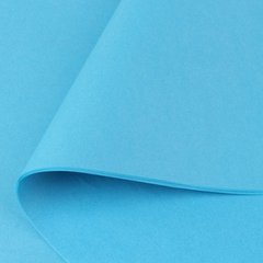 Плотная бумага тишью голубая 28 г/м², 100 листов, 50×75 см