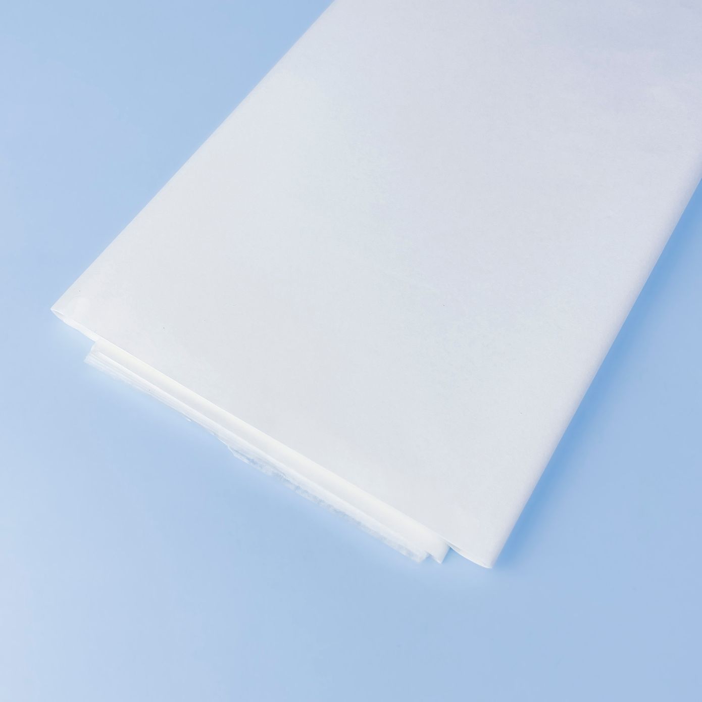 Бумага тишью белая, 10 листов, 50×70 см (22"×26")