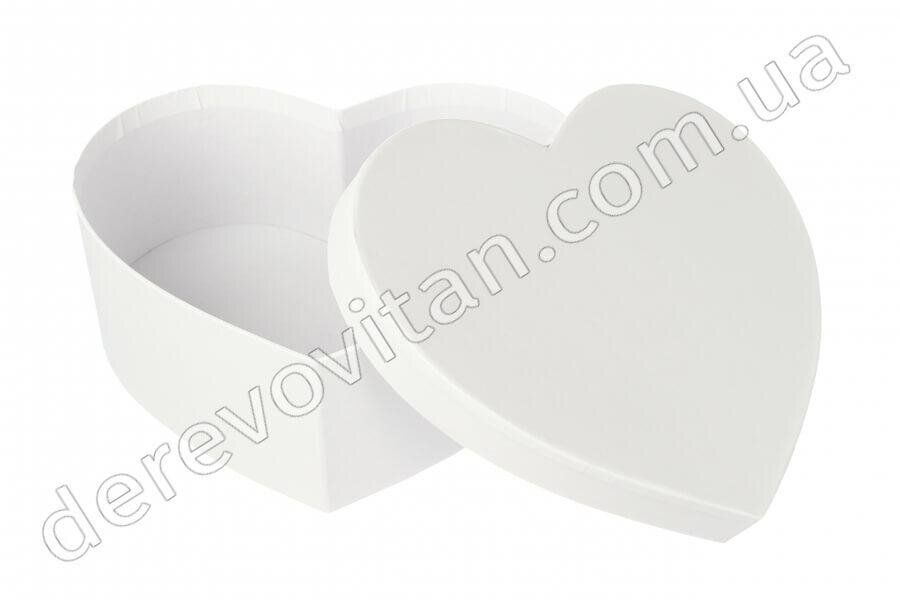 Подарочные коробки "Сердце" белые, 3 шт. (матрешка)